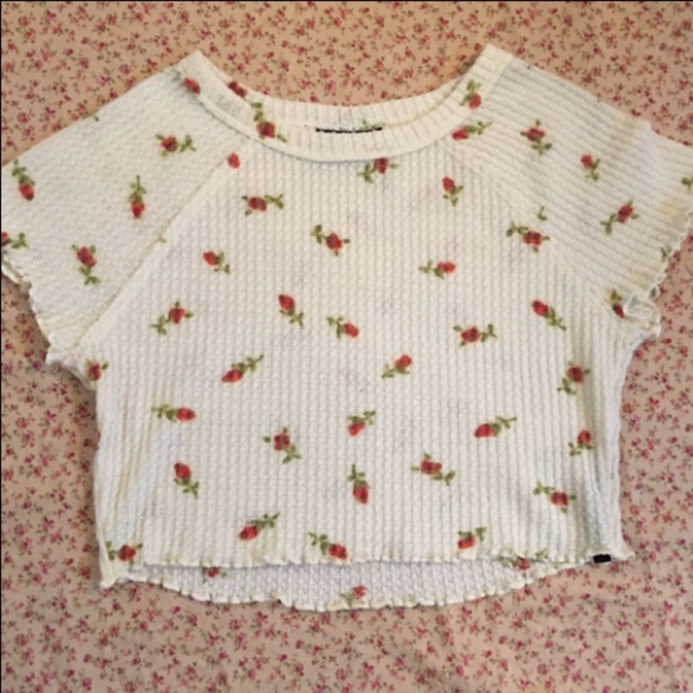 SOLD-Urban Outfitters Sweater Crop Tee